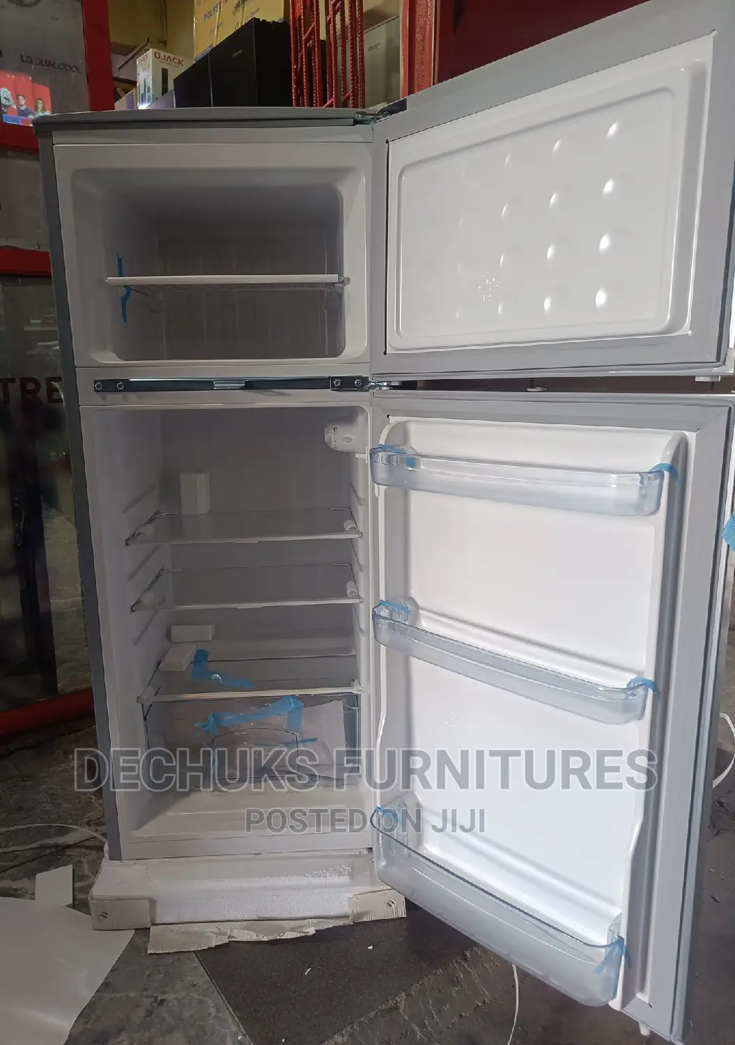 BRAND NEW Polystar Double Door Refrigerator-(182litre)SILVER