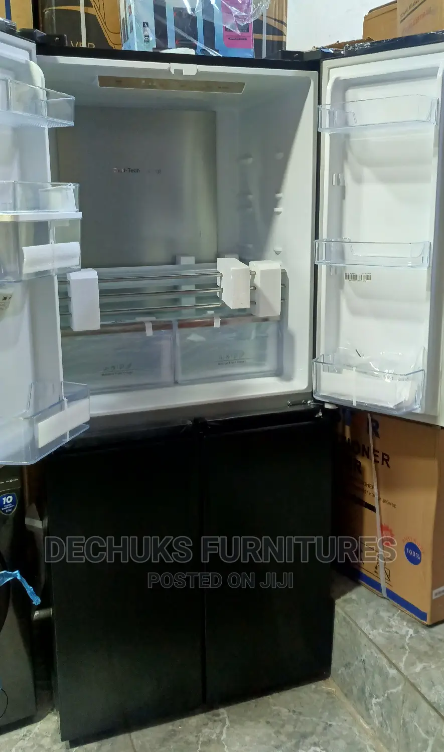 Brand New Hisense Fridge and Freezer (4 Doors)+DISPENSER