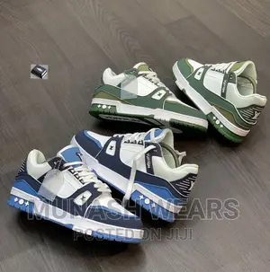 Louis Vuitton Leather Sneakers