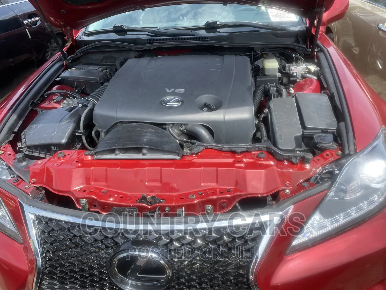 Lexus IS 250 2008 Red