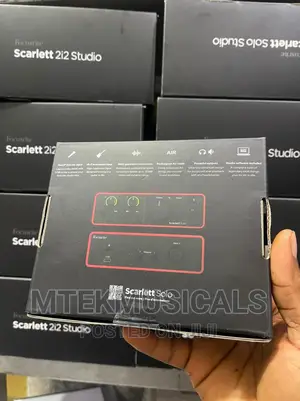 Focusrite Scarlett Solo Fourth Generation