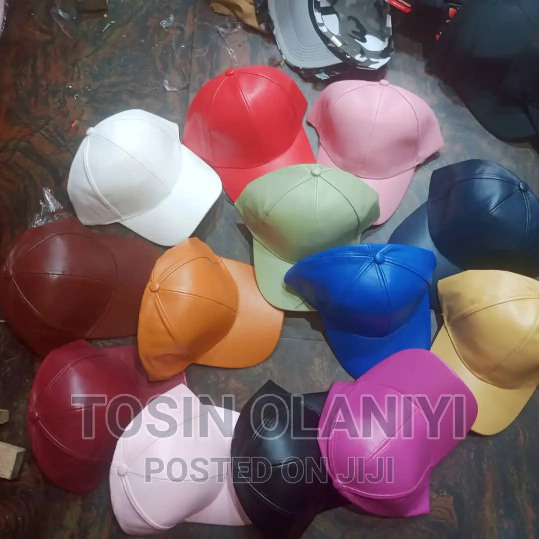 Leather Face Cap