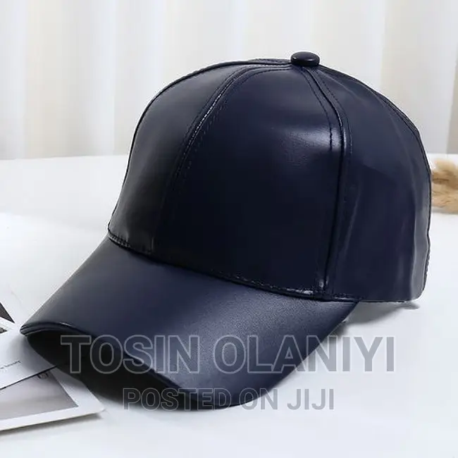 Leather Face Cap