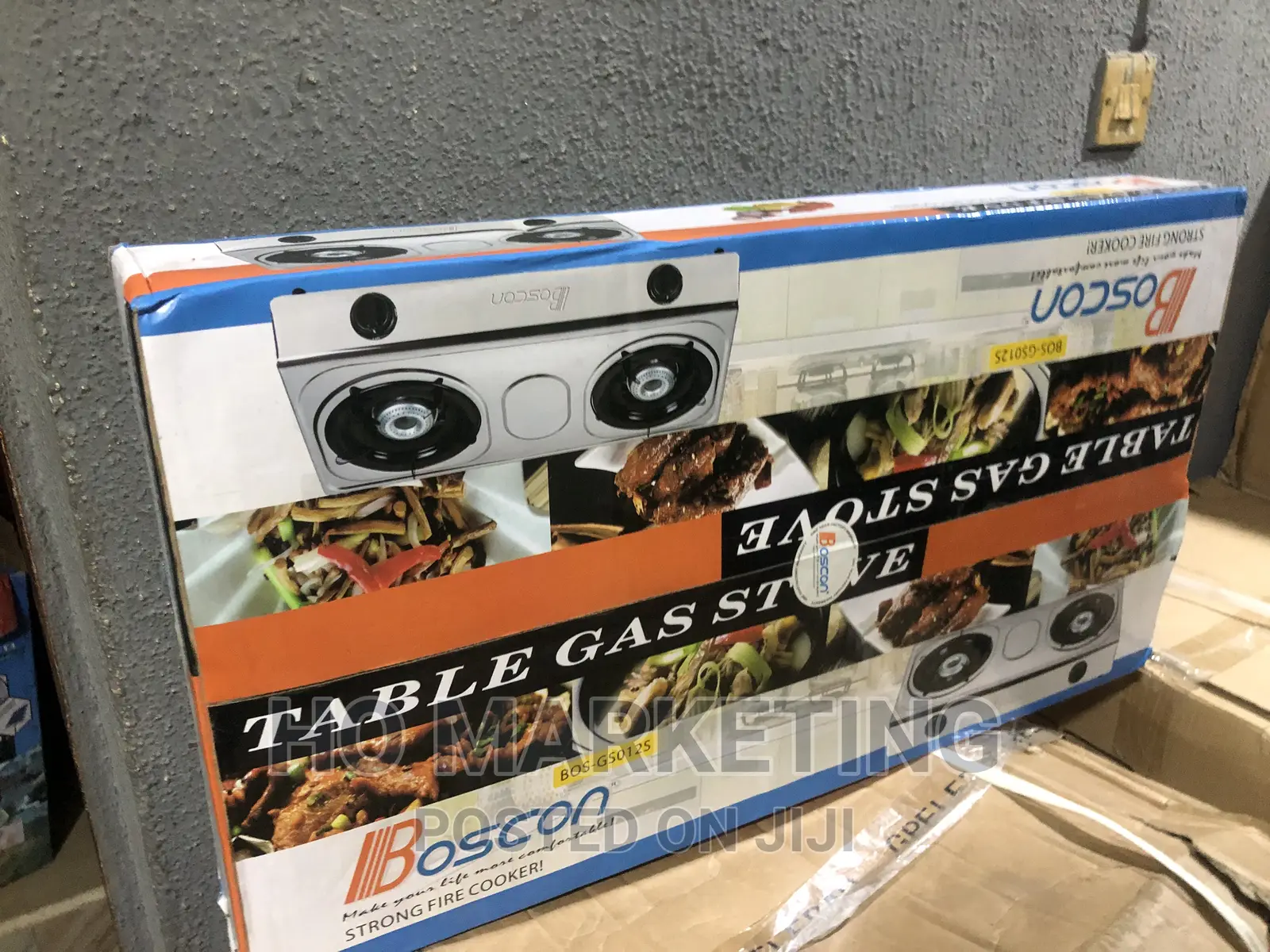 Brand New Boscon Auto Ignition Table Top Gas