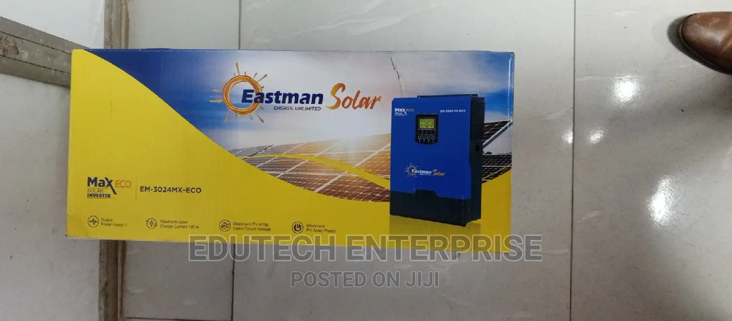 Eastman 3kva /24v With Inbuilt 100a MPPT Charge Controller