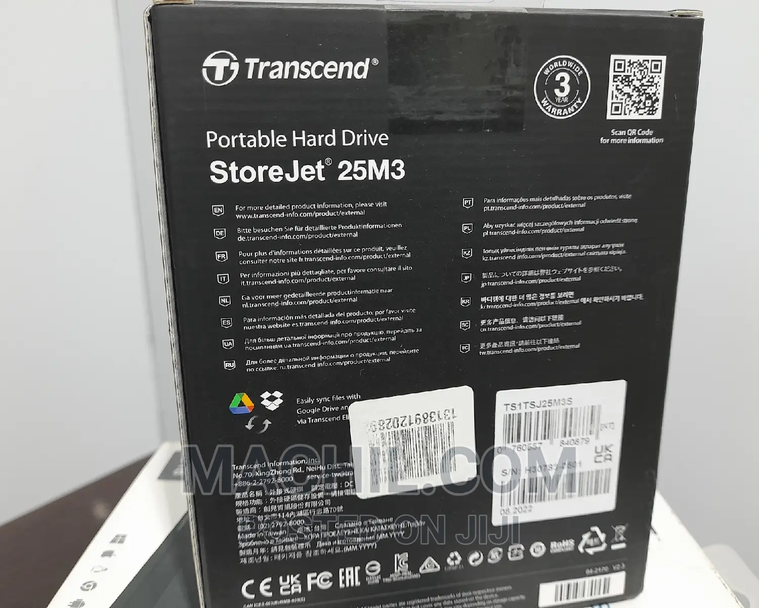 Transcend 1tb HDD