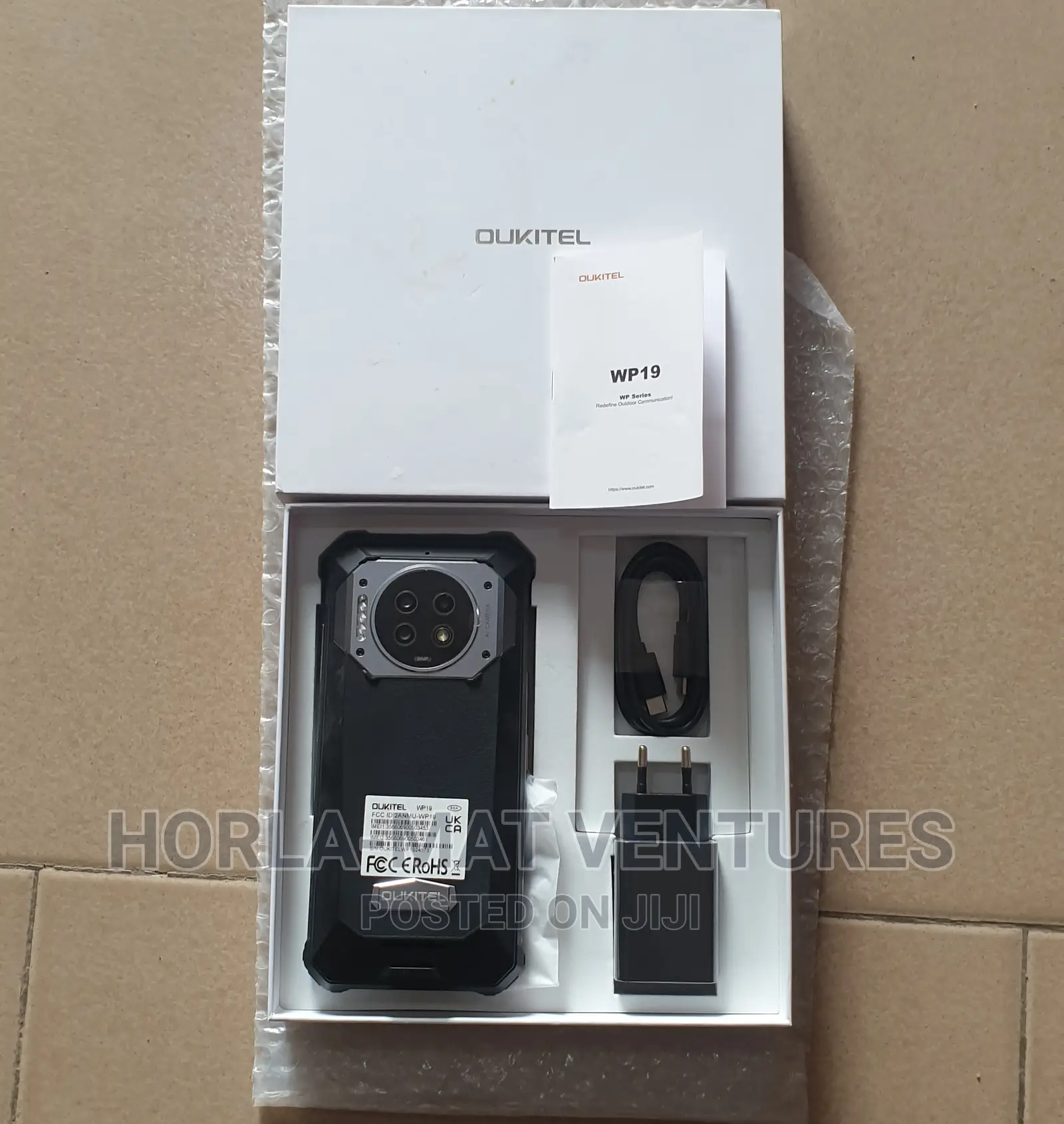 New Oukitel WP19 256 GB Black