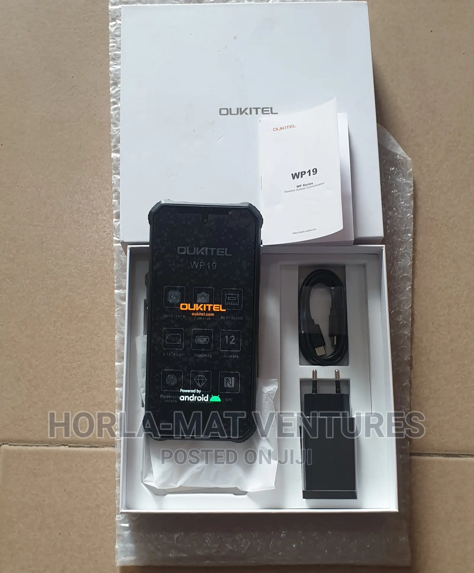 New Oukitel WP19 256 GB Black