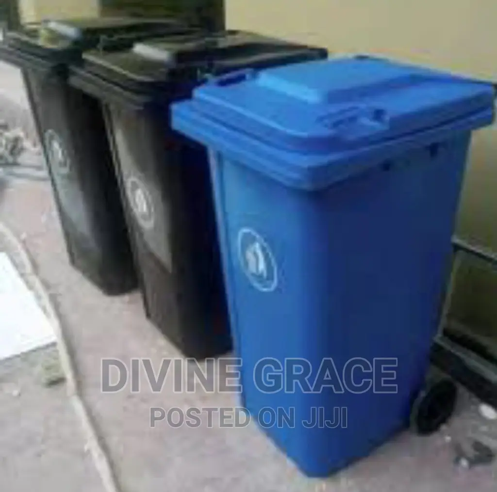 240L Waste Bin With Tires