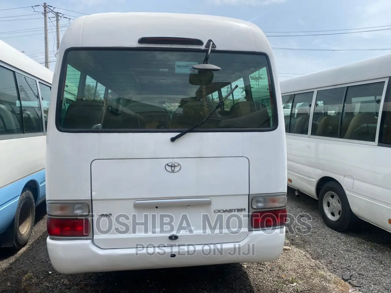Toyota Coaster 2013 White