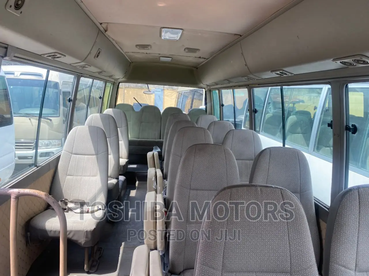 Toyota Coaster 2015 Brown