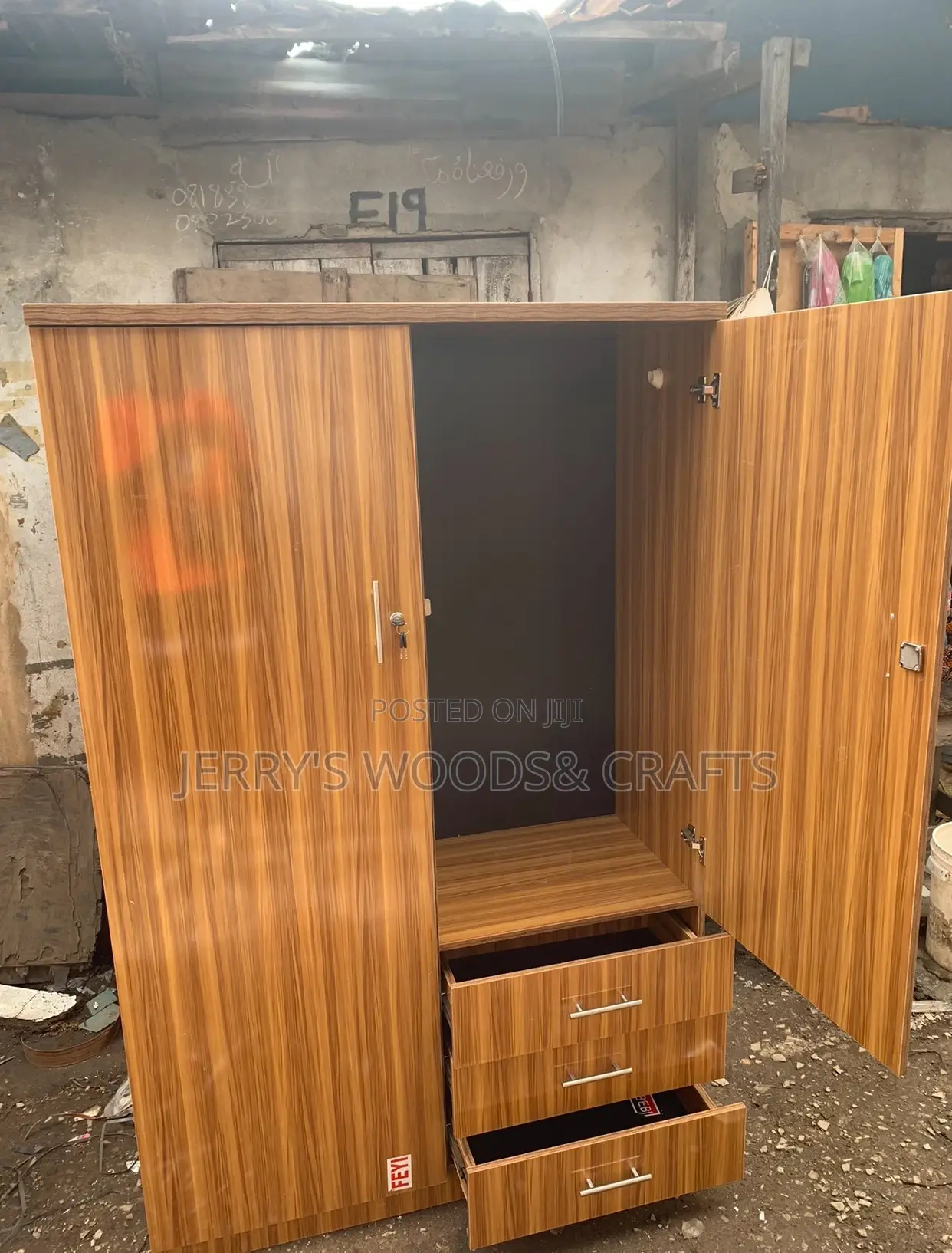 Quality 4ft by 6 Wardrobe