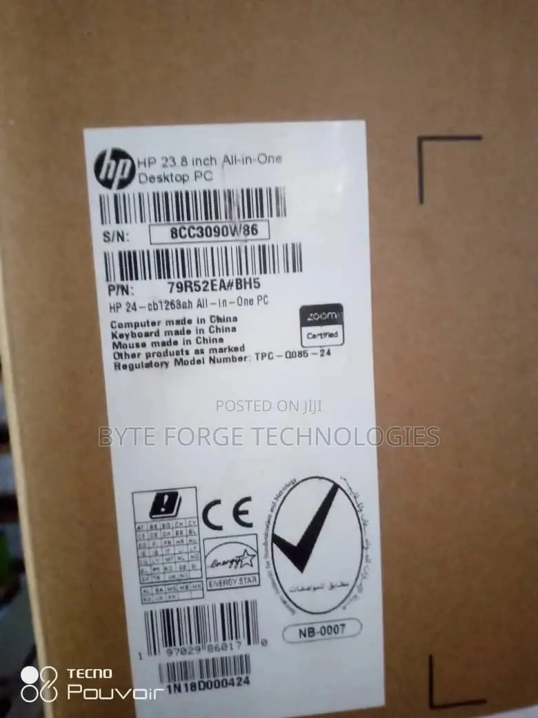 New Desktop Computer HP AiO 24 16GB Intel Core I7 SSD 512GB