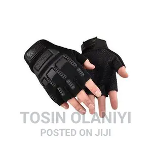 Skeleton Half Finger Glove