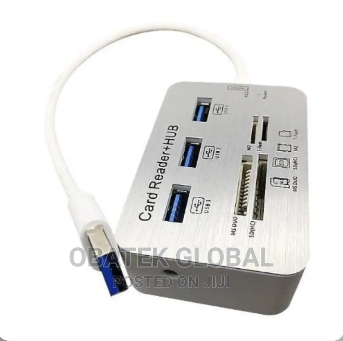 5 in 1 Card Reader USB HUB 3.0 OTG High Speed Splitter