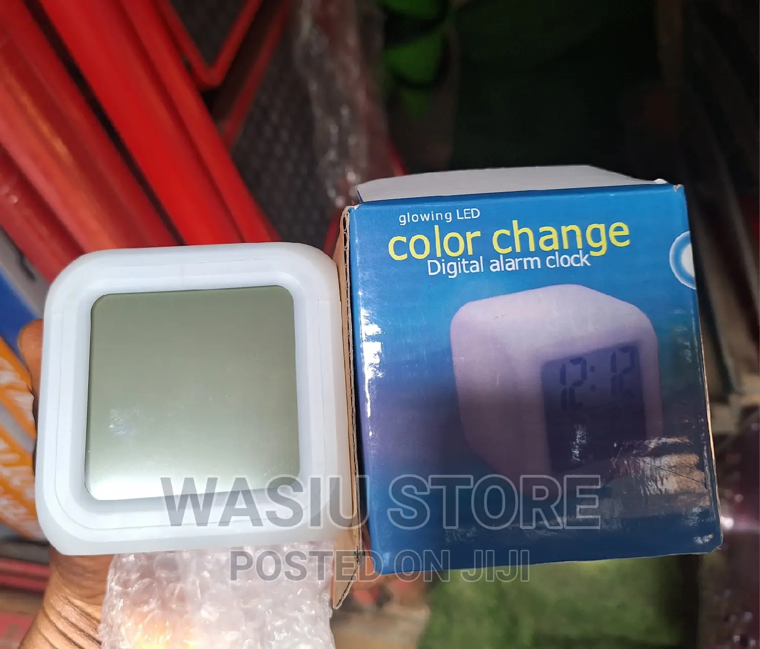 LED Digital Cube Alarm Clock