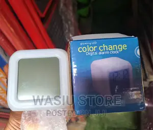 LED Digital Cube Alarm Clock