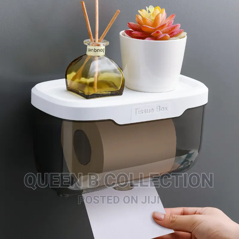 Transparent Tissue Holder.