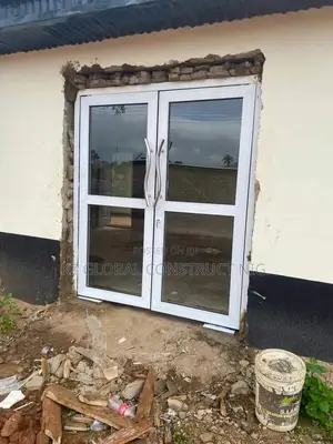 Aluminum Double Leaf Swing Door