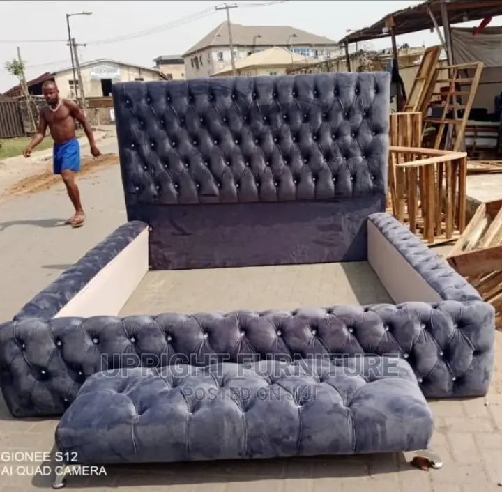 Executive Bedframe 6 by 6 With Footrest