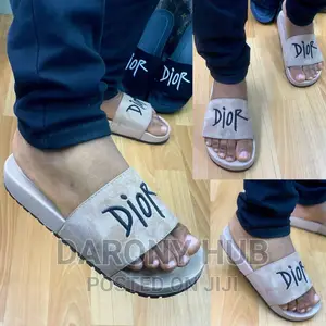 Top Luxury Dior Slides_brown N Black