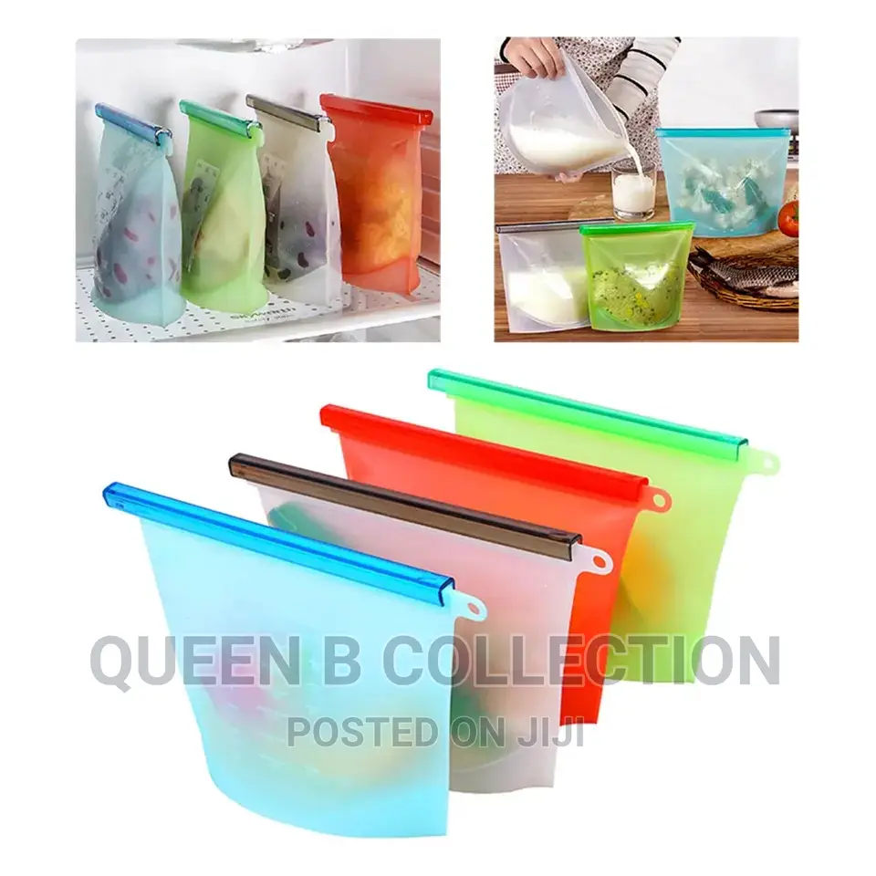 3 Pieces Silicon Ziplock