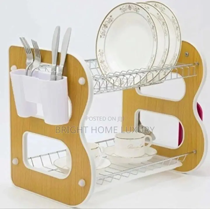 2 Layers Dish Drainer Dish Rack Dish Dryer With Cup Rack