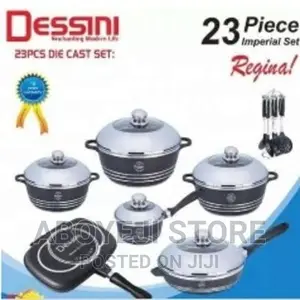 Set -23pcs Dessini Royal Die-Cast Cookware Set -23pcs