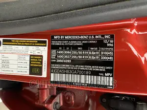 Mercedes-Benz GLE-Class GLE 350d 4MATIC 2017 Red