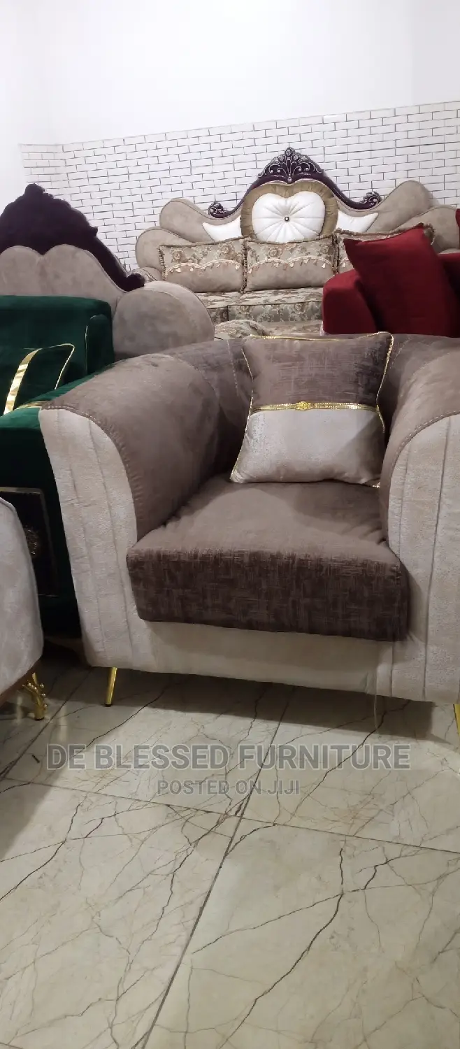 Seven Seater Fabric Sofa