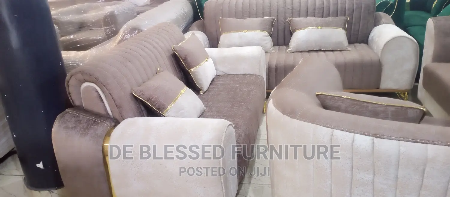 Seven Seater Fabric Sofa