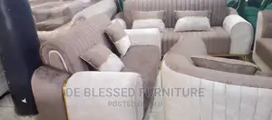 Seven Seater Fabric Sofa