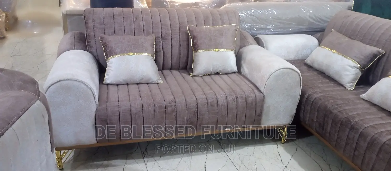 Seven Seater Fabric Sofa
