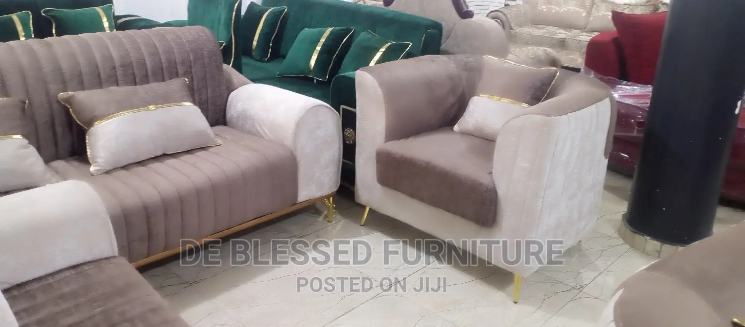 Seven Seater Fabric Sofa