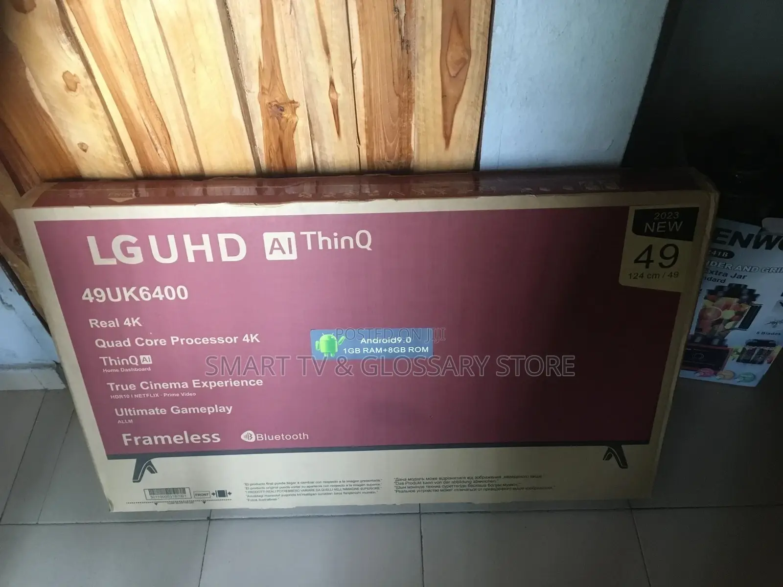LG 49 Inches AI Frameless Bluetooth