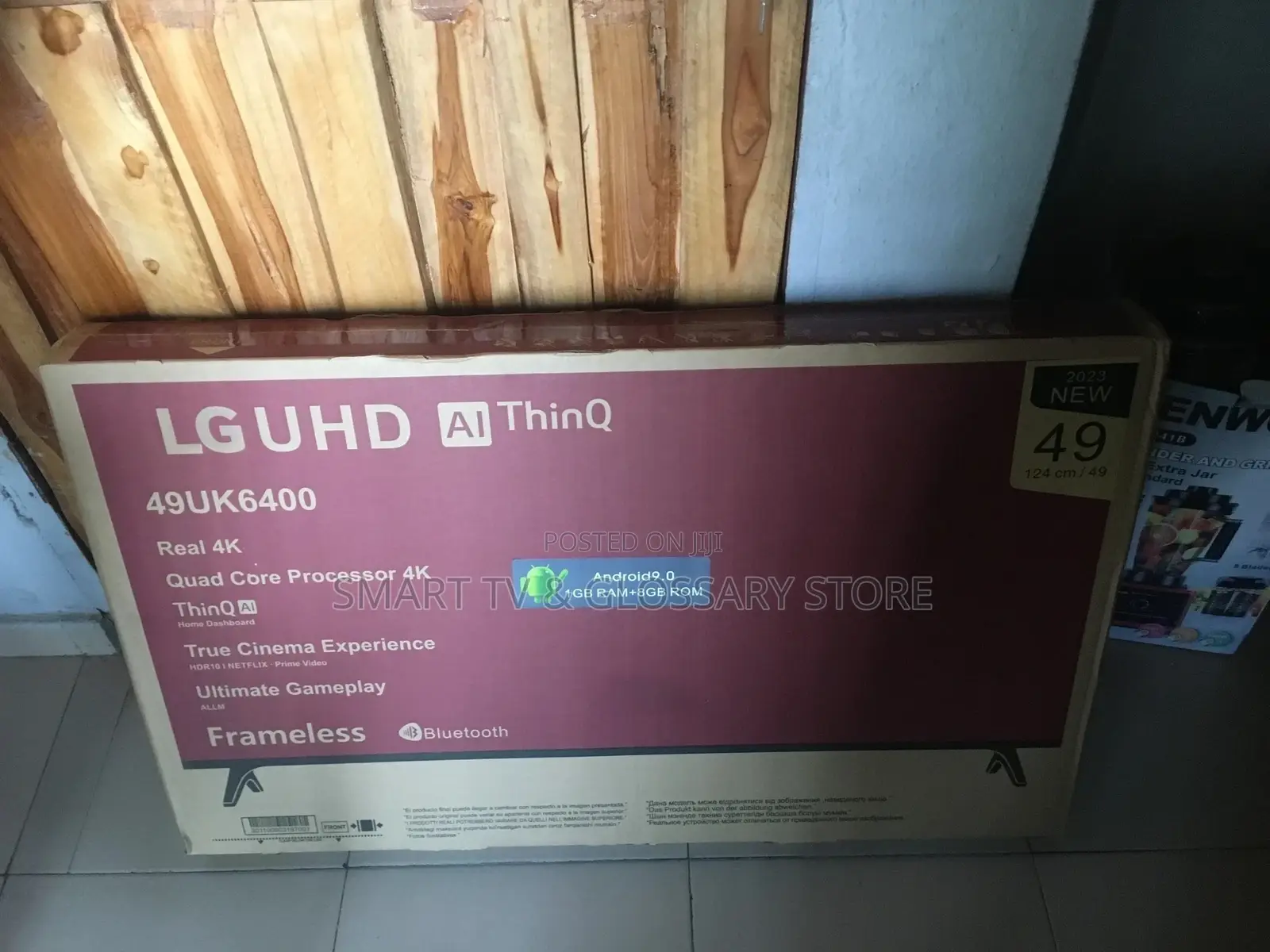 LG 49 Inches AI Frameless Bluetooth