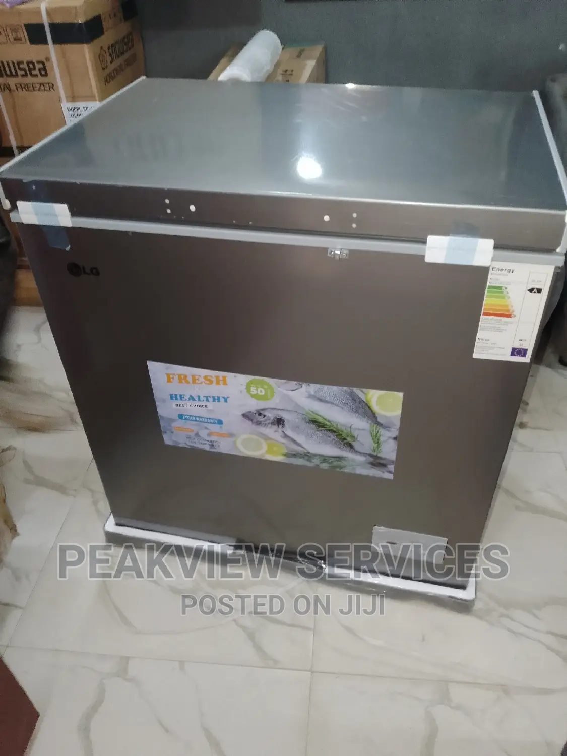 Portable and Compact Lg Single Door Ice Maker Chest Freezer