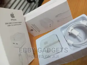PD Adapter iPhone Charger Head + 2 USB C - 35w
