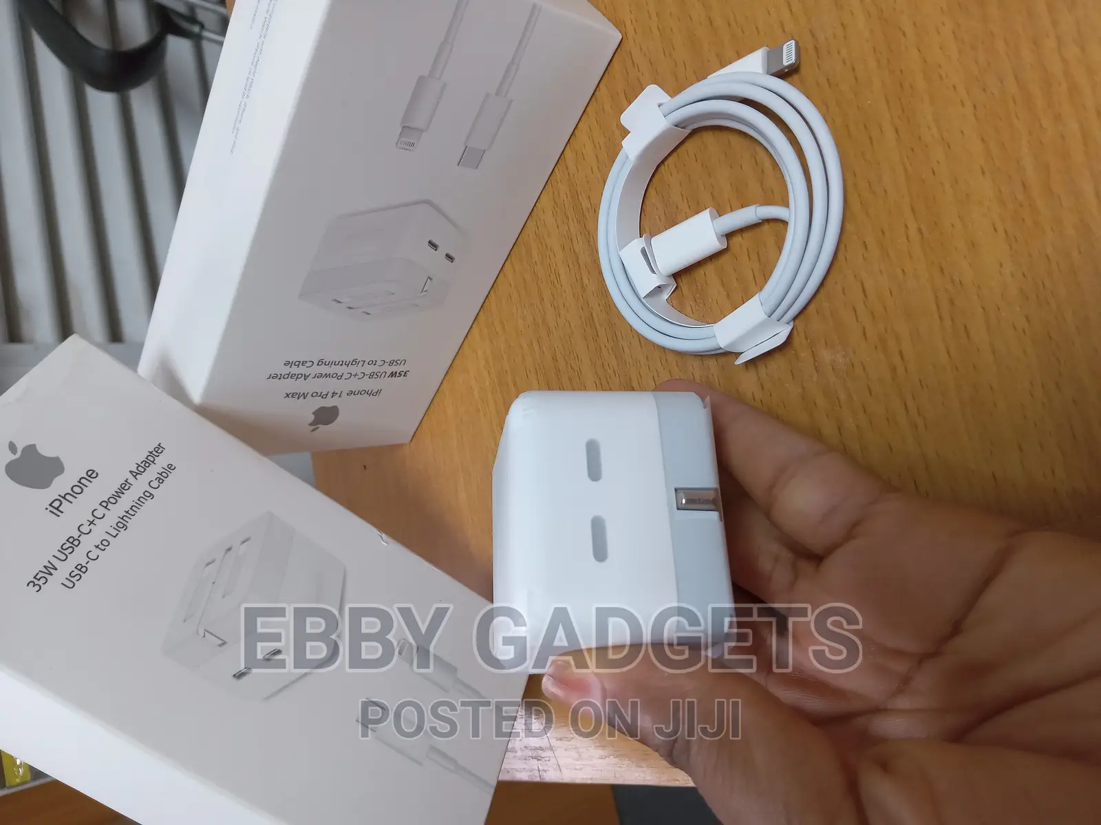 PD Adapter iPhone Charger Head + 2 USB C - 35w