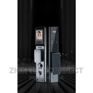 Flat Design Smart Door Lock With Built-in Camera