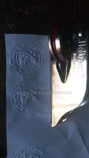 Embossed Company Seal
