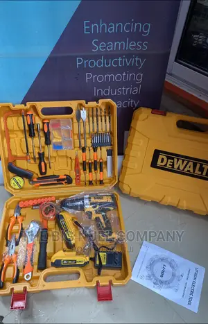 DEWALT Tools Box With Battery Drill 36v