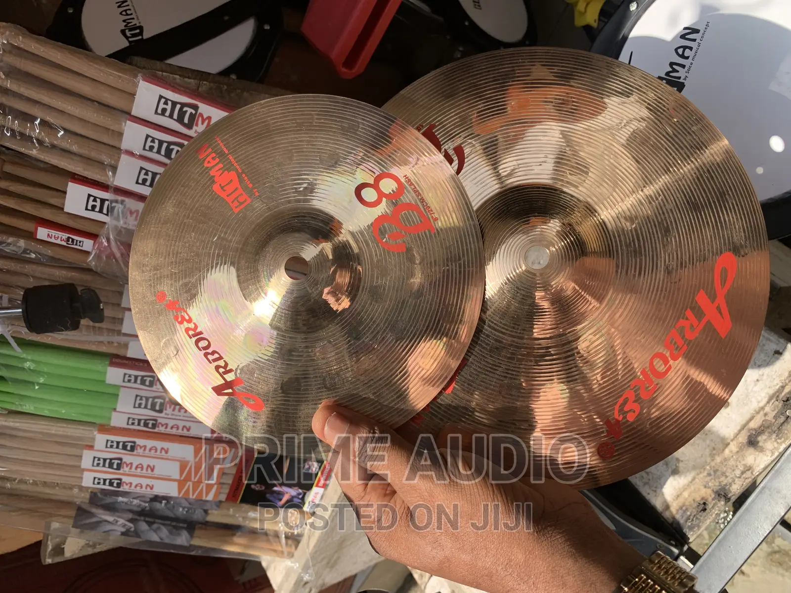Splash Cymbals 8 Inchs and 10 Inchs