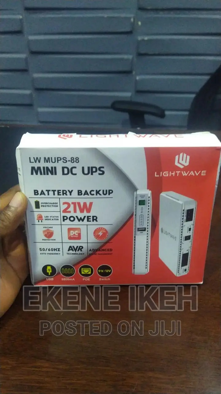 Mini DC UPS