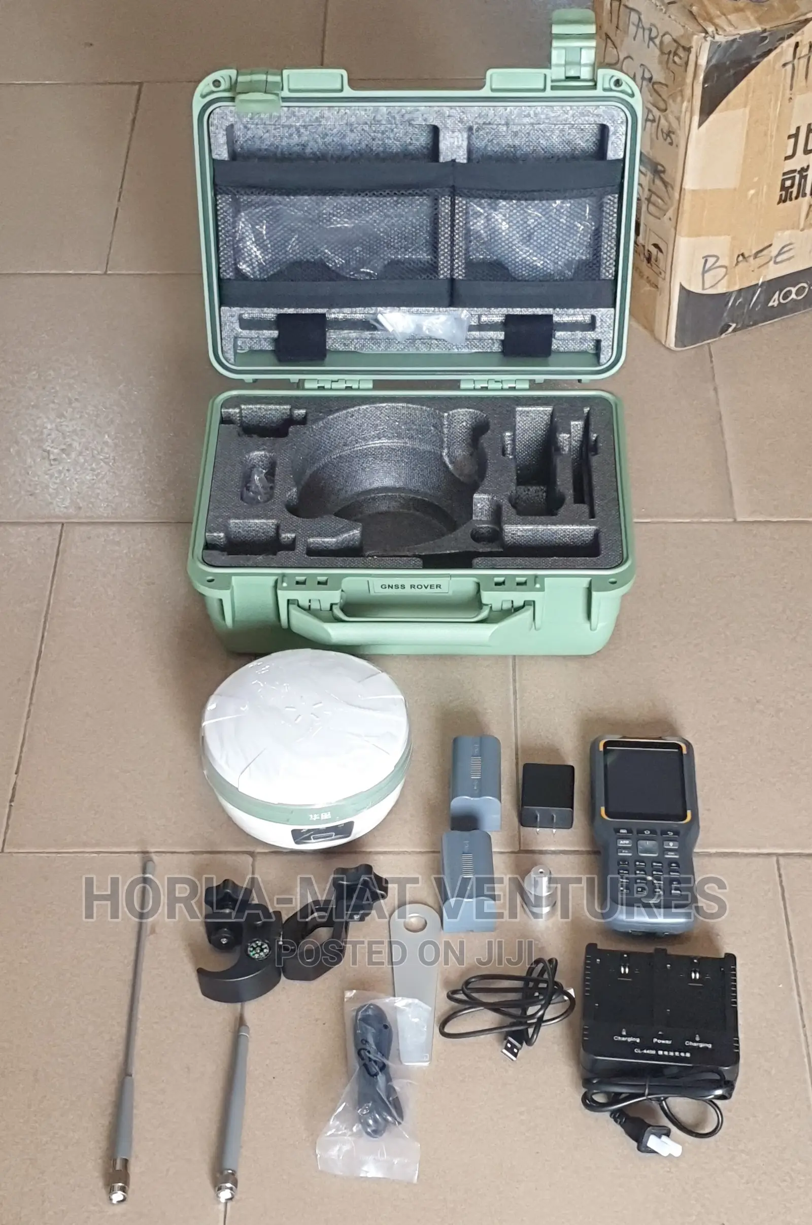 Hi-target Differential Gps With Base, Rover & Accessories