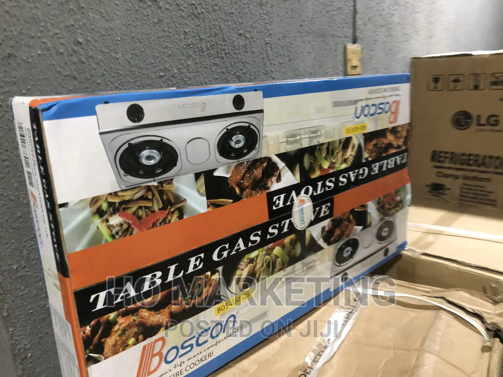 Boscon Table Top Gas Cooker -Auto Ignition