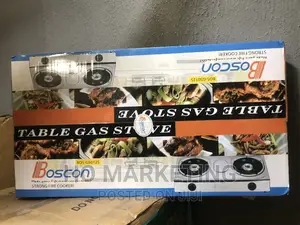 Table Top Gas Cooker Boscon 2 Burner