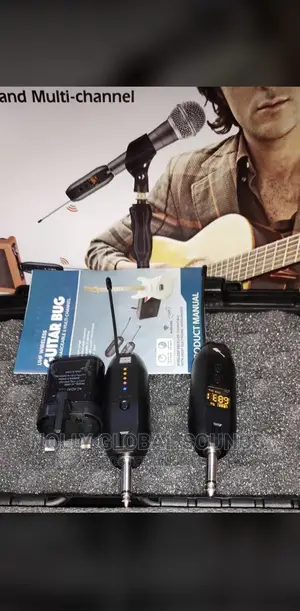 Uhf Wireless Transmitter Receiver 6.35mm Standard Audio
