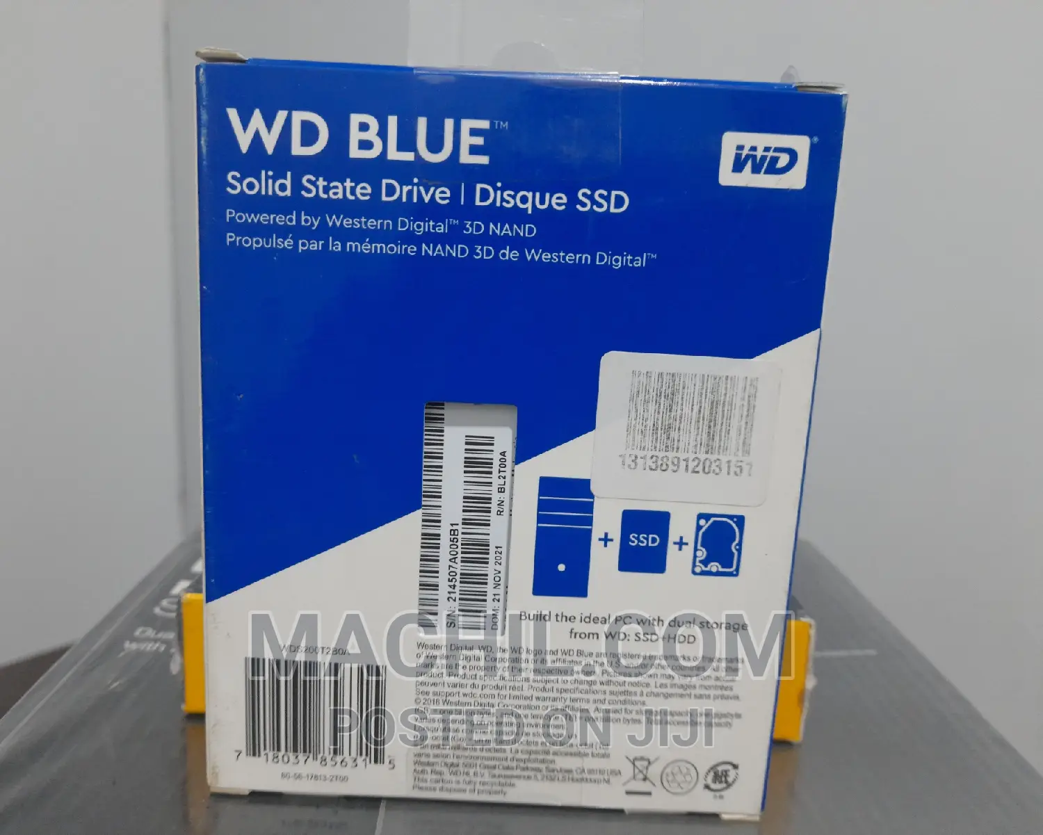 WD Blue Sata 2TB SSD