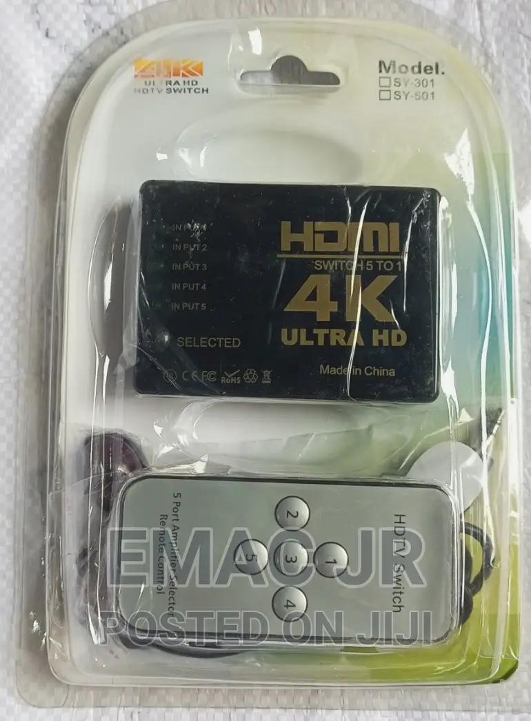 5 Way Hdmi Switch